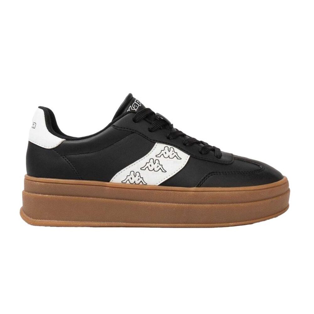Kappa Womens/Ladies Scafa Platform Sneakers / Black